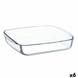 Bidasoa|Prato de Jantar Bidasoa Ikonic Azul Cerâmica 20,2 x 19,7 x 1,3 cm (6 Unidades) (Pack 6x)