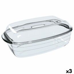 Quttin|Bandeja para Forno Quttin 63081 1,6 L Vidro 25 x 21,9 x 5 cm (6 Unidades)