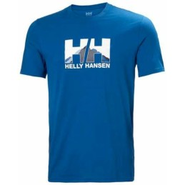 Camisola de Manga Curta Homem NORD GRAPHIC Helly Hansen 62978 606 Cor de Rosa