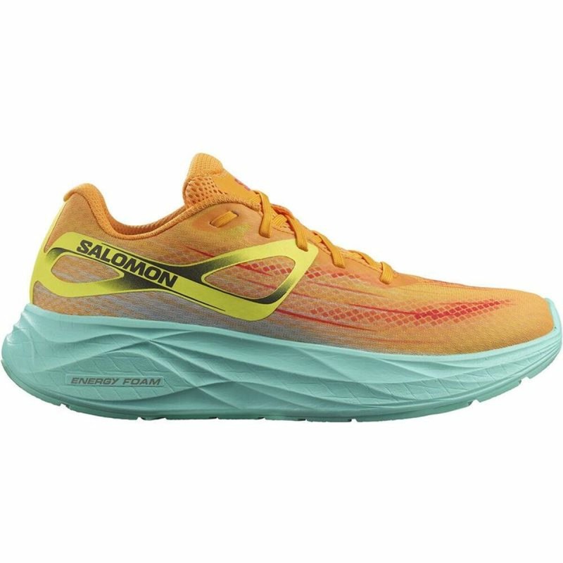 Sapatilhas de Running para Adultos Salomon Aero Glide Laranja Homem