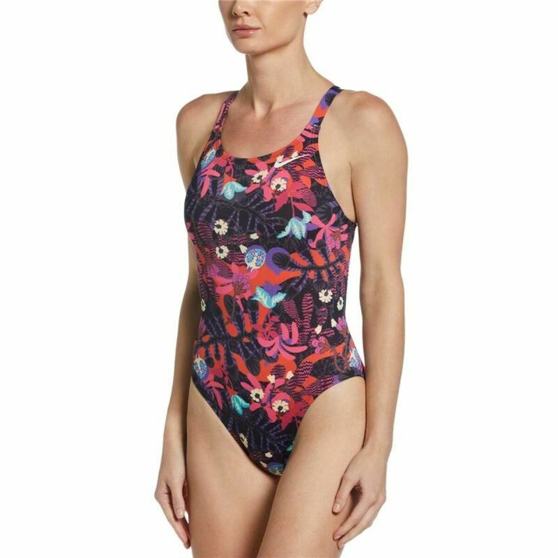 Nike|Fato de Banho Mulher Nike Fastback flora Violeta Nike|Fato de Banho Mulher Nike Fastback flora Violeta