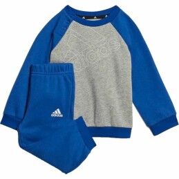 Adidas|Conjunto de Desporto para Bebé Adidas Essentials Logo Cinzento