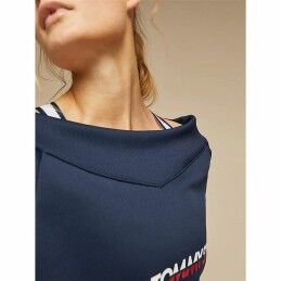 Tommy Hilfiger|Polar sem Capuz Mulher Tommy Hilfiger Crop V Neck Azul escuro