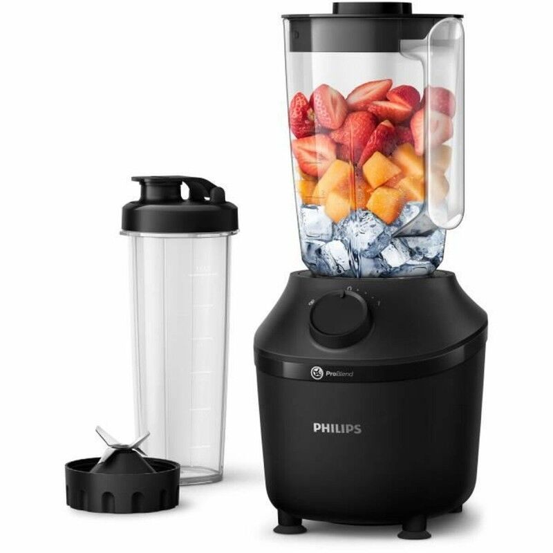 Philips|Liquidificadora Philips HR2041/41 Preto 450 W 1,9 L Philips|Liquidificadora Philips HR2041/41 Preto 450 W 1,9 L
