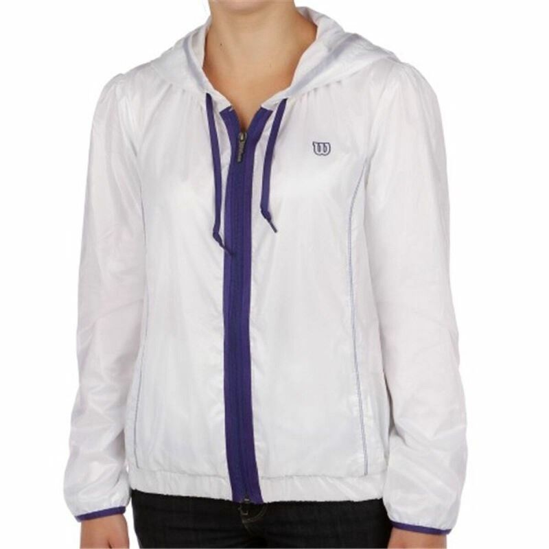 Wilson|Casaco de Desporto para Mulher Wilson Ball Buster Branco Wilson|Casaco de Desporto para Mulher Wilson Ball Buster Branco