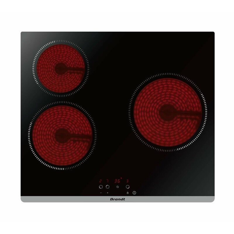 Brandt|Placa vitrocerâmica Brandt BPV6320B 60 cm