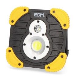 EDM Product|Lanterna LED EDM 36377 XL Amarelo Preto 15 W 250 Lm 750 Lm Foco Recarregável