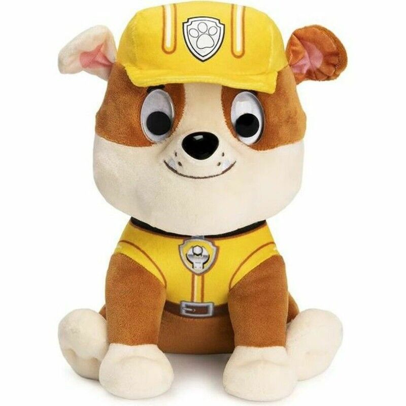 The Paw Patrol|Peluche The Paw Patrol RUBBLE 23 cm The Paw Patrol|Peluche The Paw Patrol RUBBLE 23 cm