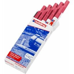 Edding|Rotulador permanente Edding 751 Vermelho (10 Unidades)