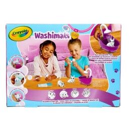 Crayola|Playset Washimals Pets Crayola 74-7453 Banheira 6 Peças