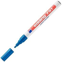 Edding|Rotulador permanente Edding 751 Azul (10 Unidades)