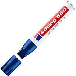 Edding|Rotulador permanente Edding 850 Azul (5 Unidades)