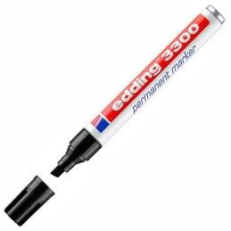 Edding|Rotulador permanente Edding 3300 Preto (10 Unidades)