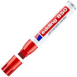 Edding|Rotulador permanente Edding 850 Vermelho (5 Unidades)