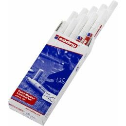 Edding|Rotulador permanente Edding 780 Branco 10 Unidades