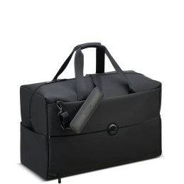 Bolsa de Viagem Delsey Turenne Preto Poliéster 35 x 40 x 55 cm