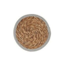 Gift Decor|Individuais Ø 30 cm Natural Cinzento Fibra natural (48 Unidades)