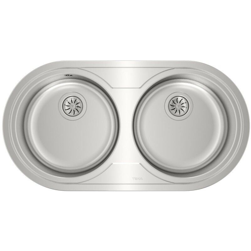 Teka|Lava-loiça de Duas Cubas Teka 9025 DUETTA 2C Aço inoxidável