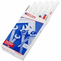 Edding|Rotulador permanente Edding 750  Branco (10 Unidades)