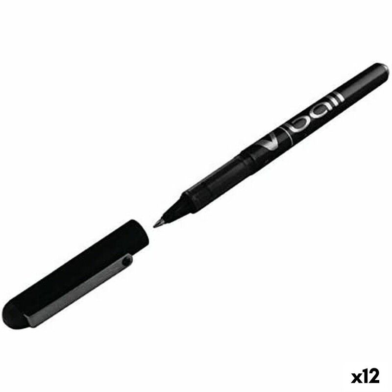 Pilot|Caneta Pilot BL-VB-5 Preto 0,3 mm (12 Unidades)