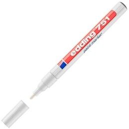 Edding|Rotulador permanente Edding E751 Branco (10 Unidades)