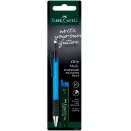 Faber-Castell|Porta-minas Faber-Castell Grip  Matic Azul 0,7 mm (10 Unidades)