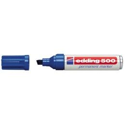 Edding|Rotulador permanente Edding 500 Azul (10 Unidades)