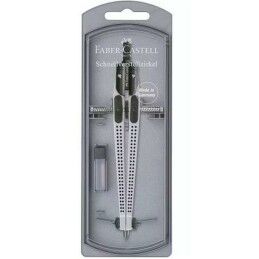 Faber-Castell|Agulha Faber-Castell Prateado articulado (5 Unidades)