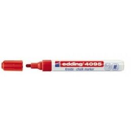 Edding|Marcadores de giz líquido Edding 4095 Vermelho (10 Unidades)