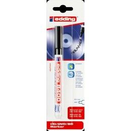 Edding|Rotulador permanente Edding e-8400 Preto (10 Unidades)