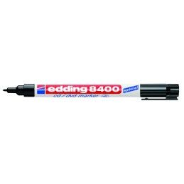 Edding|Rotulador permanente Edding e-8400 Preto (10 Unidades)
