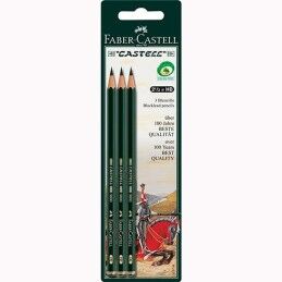 Faber-Castell|Conjunto de Lápis Faber-Castell Sextavado HB (10 Unidades)