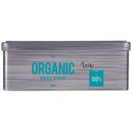 Kinvara|Caixa para Infusões Kinvara Organic Tea Cinzento Folha de Flandres 11 x 7,1 x 18 cm (24 Unidades)