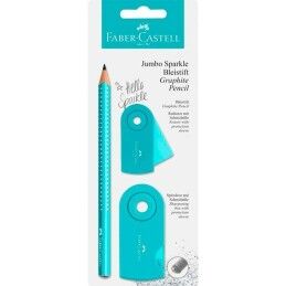 Faber-Castell|Conjunto de Lápis Faber-Castell Turquesa (3 Peças) (20 Unidades)
