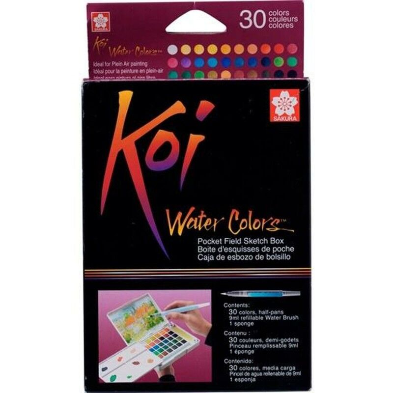 Talens Art Creation|Conjunto de Pintura Aguarela Talens Art Creation Sakura Koi Water Colors Multicolor