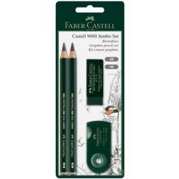 Faber-Castell|Conjunto de Lápis Faber-Castell Preto (5 Unidades)