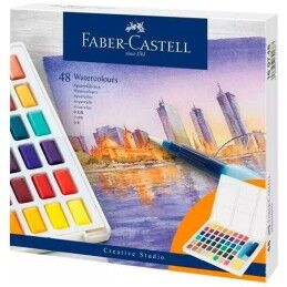 Faber-Castell|Conjunto de Pintura Aguarela Faber-Castell Creative Studio (8 Unidades)