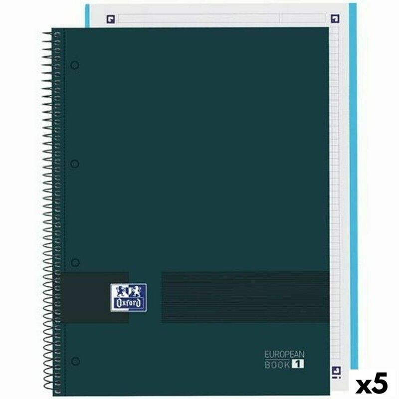 Oxford|Caderno Oxford European Book Write&Erase A4 80 Folhas (5 Unidades) Oxford|Caderno Oxford European Book Write&Erase A4 80 Folhas (5 Unidades)