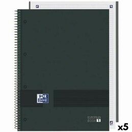 Oxford|Caderno Oxford European Book Multicolor A4 5 Peças 120 Folhas