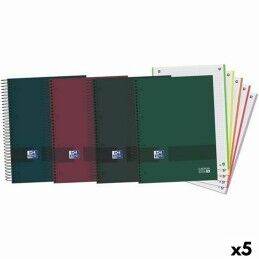 Oxford|Caderno Oxford European Book Multicolor A4 5 Peças 120 Folhas