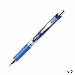 Pentel|Esferográfica de gel Pentel EnerGel Deluxe Preto 0,35 mm 12 Peças