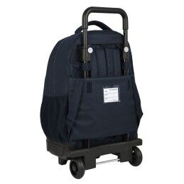 F.C. Barcelona|Mochila Escolar com Rodas F.C. Barcelona Grená Azul Marinho 33 X 45 X 22 cm