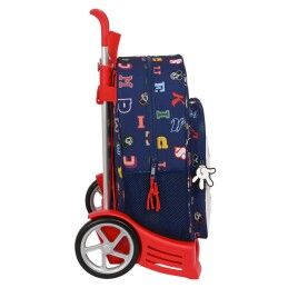 Mickey Mouse Clubhouse|Mochila Escolar com Rodas Mickey Mouse Clubhouse Only one Azul Marinho 33 x 42 x 14 cm