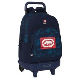 BlackFit8|Mochila Escolar com Rodas Evolution BlackFit8 M860A Turquesa (32 x 42 x 15 cm)