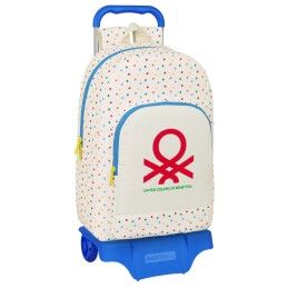 Valencia Basket|Mochila Escolar com Rodas Evolution Valencia Basket