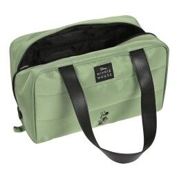 Minnie Mouse|Nécessaire Escolar Minnie Mouse Mint shadow Verde militar 31 x 14 x 19 cm