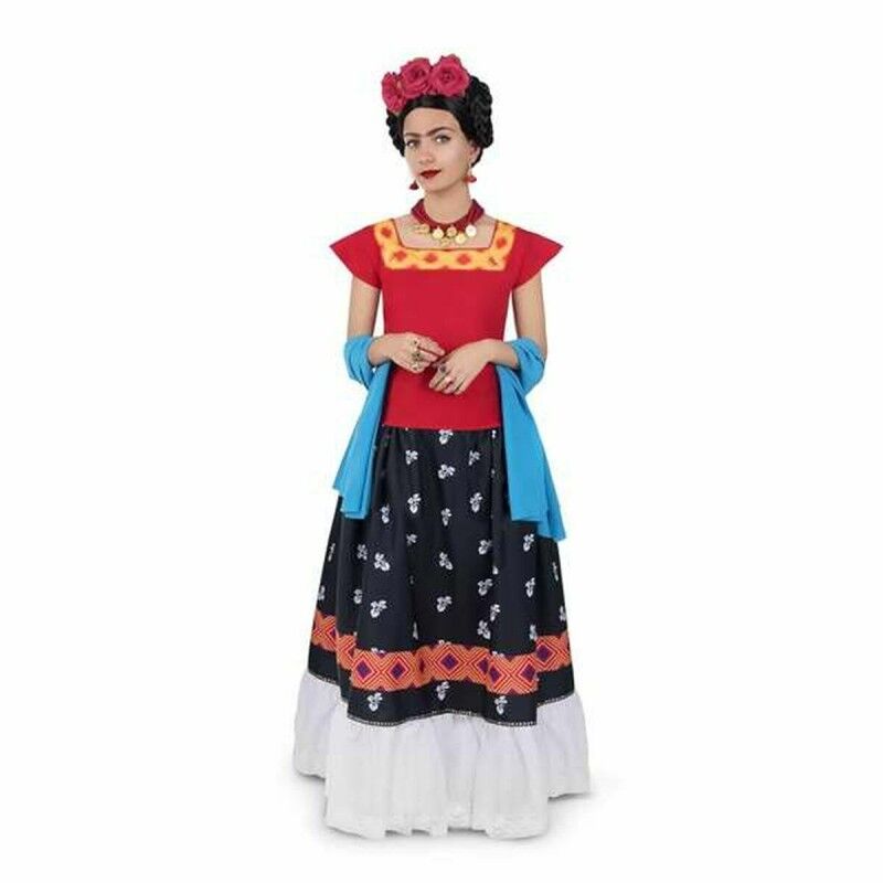 My Other Me|Fantasia para Adultos My Other Me Frida Kahlo Vermelho My Other Me|Fantasia para Adultos My Other Me Frida Kahlo Vermelho