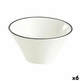 Arcoroc|Conjunto para Aperitivos Arcoroc Appetizer Filet Bl Duas cores Cerâmica 8,5 cm Aperitivo (6 Unidades)