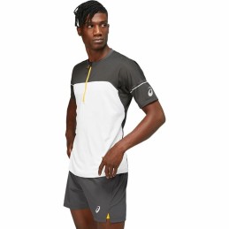 Camisola de Manga Curta Homem Asics Fujitrail Top Branco