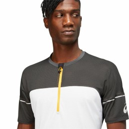 Camisola de Manga Curta Homem Asics Fujitrail Top Branco